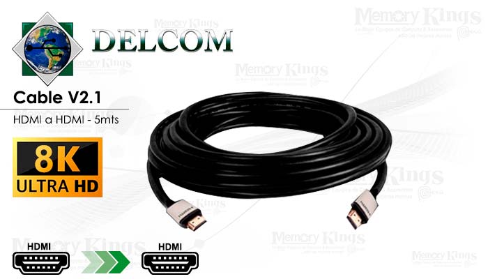 Cable Thunderbolt 2 a Hdmi 4K 1,5Mts