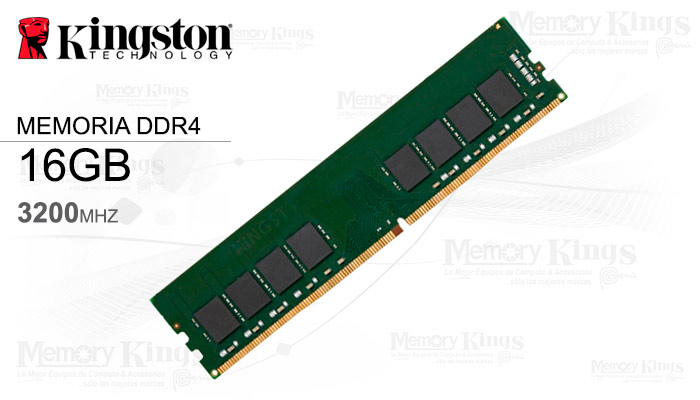 MEMORIA DDR4 16GB 3200 CL22 KINGSTON KCP432ND8|16