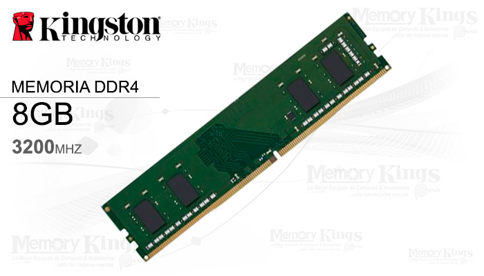 MEMORIA DDR4 8GB 3200 CL22 KINGSTON KCP432NS6|8