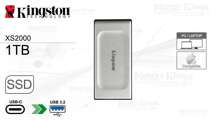 UNIDAD SSD M.2 PCIe 2TB KINGSTON NV2 - Memory Kings, lo mejor en