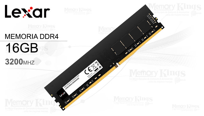 MEMORIA DDR4 16GB 3200 CL22 LEXAR
